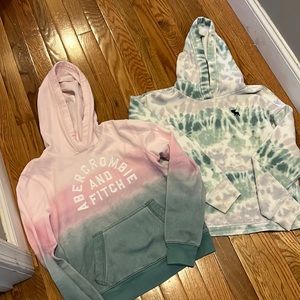 2 Abercrombie Kids sweatshirts 11/12 and 13/14